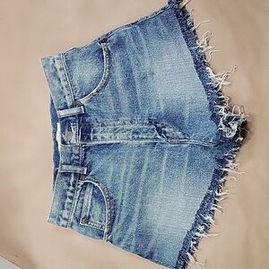 Moussy Vintage, Size 1 Denim Cutoff Shorts.  High Rise, Excellent Condition!